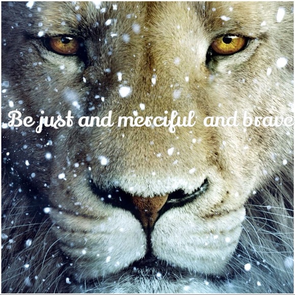 Chronicles of Narnia quote metal & enamel pin NIB - Picture 5 of 6